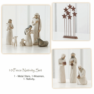 10 Piece Willow Tree® Nativity by Susan Lordi Bundle
