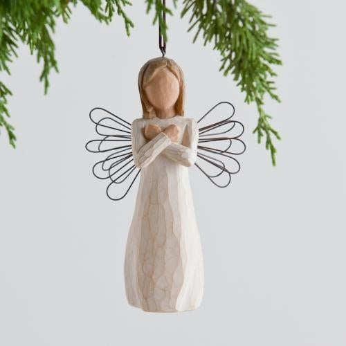 Sign for Love Willow Tree® Ornaments Sculpted by Susan Lordi
