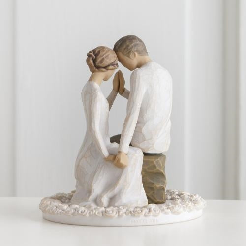 Around You Willow Tree® Cake Topper Sculpted by Susan Lordi