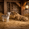 Ox and Goat Willow Tree® Nativity Sculpted by Susan Lordi