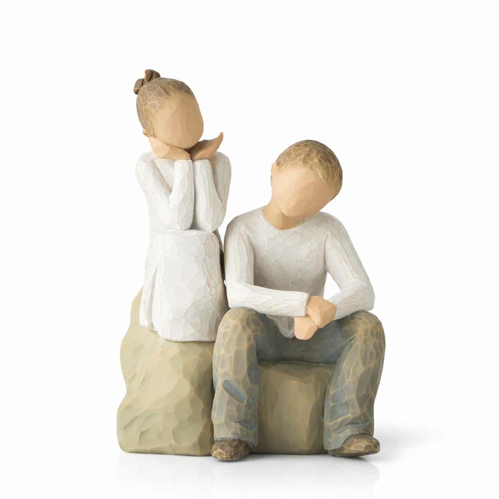 Brother and Sister Willow Tree® Figure Sculpted by Susan Lordi