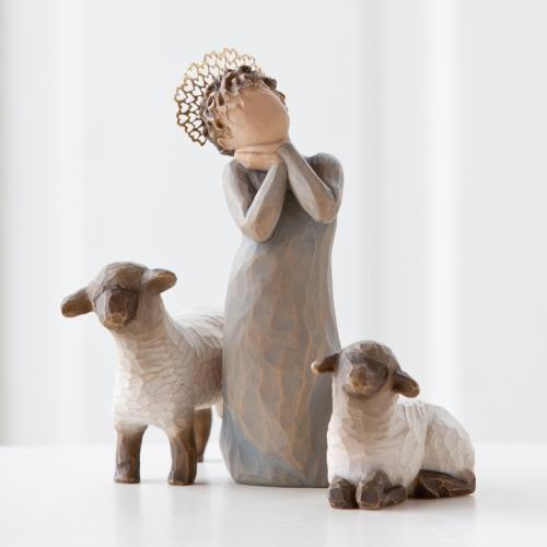 Little Shepherdess Willow Tree® Nativity Sculpted by Susan Lordi-OPEN STOCK SALE