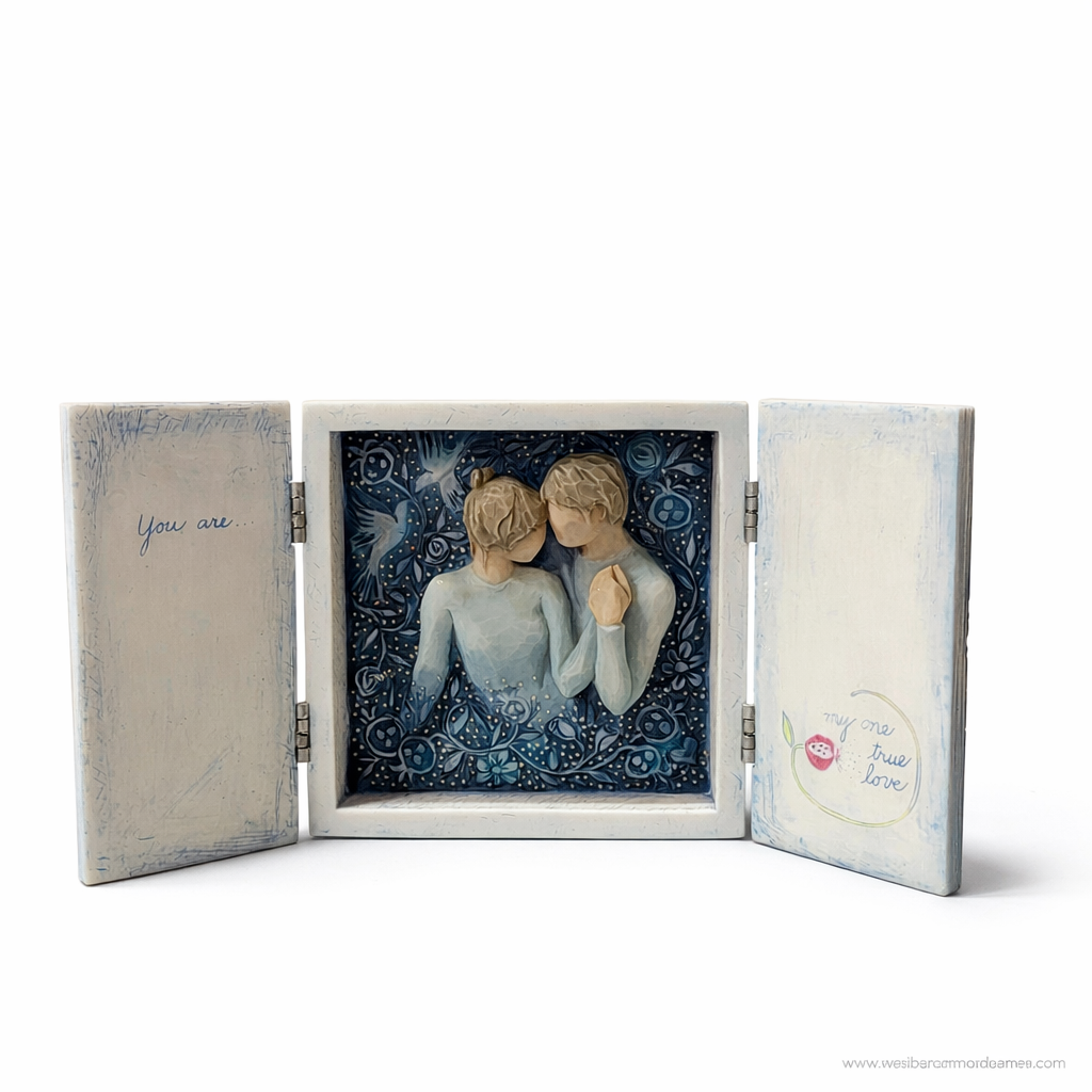 Duet Triptych Willow Tree® Box Sculpted by Susan Lordi