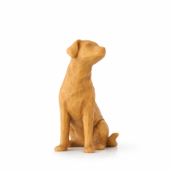 Love my Dog (light) Willow Tree® Figure Sculpted by Susan Lordi