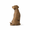 Love my Dog (dark) Willow Tree® Figure Sculpted by Susan Lordi