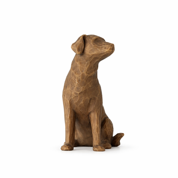 Love my Dog (dark) Willow Tree® Figure Sculpted by Susan Lordi