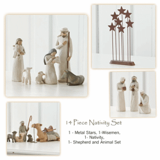 14 Piece Willow Tree® Nativity by Susan Lordi Bundle