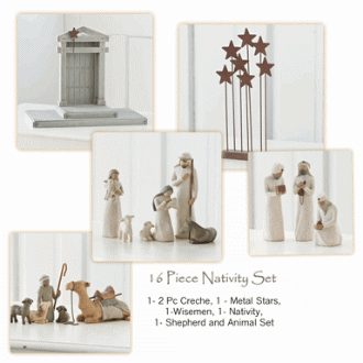 Willow tree nativity 2025 scene