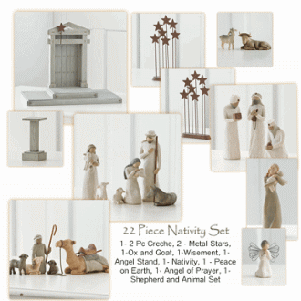 22 Piece Willow Tree® Nativity by Susan Lordi Bundle