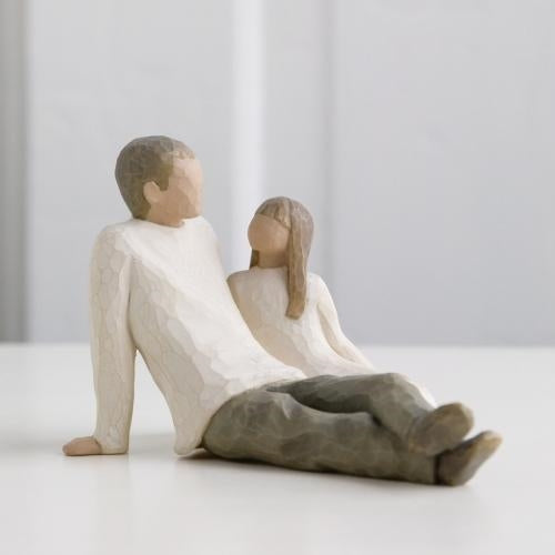 Father and Daughter Willow Tree® Figure Sculpted by Susan Lordi