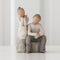 Brother and Sister Willow Tree® Figure Sculpted by Susan Lordi