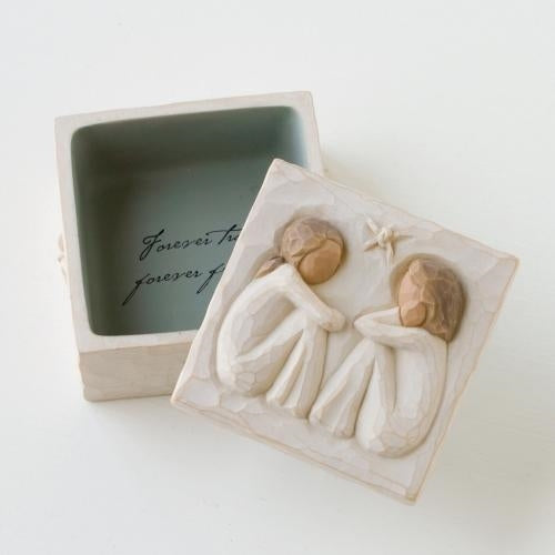 Friendship Keepsake Willow Tree® Box Sculpted by Susan Lordi