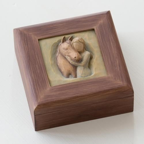 Quiet Strength Memory Willow Tree® Box Sculpted by Susan Lordi