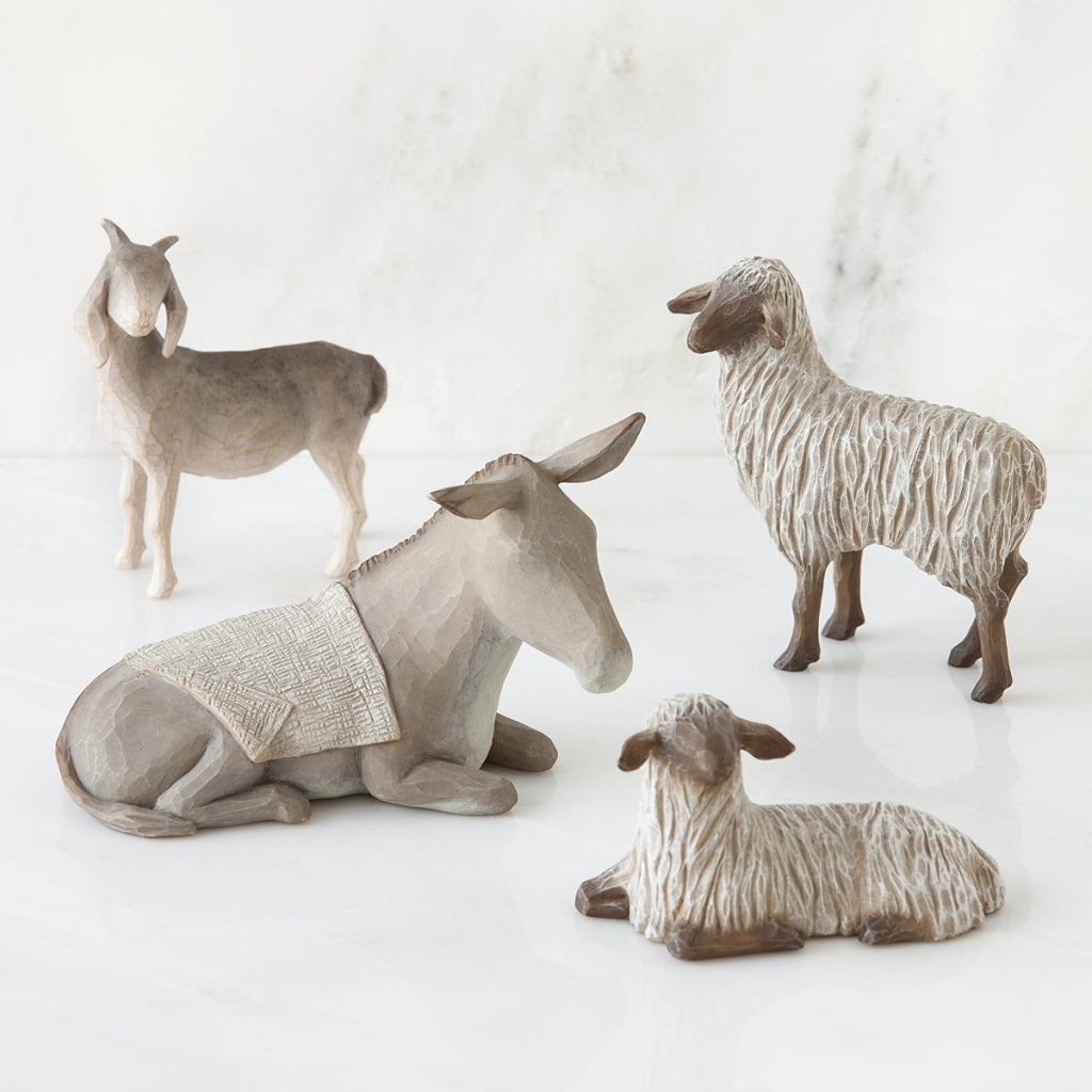 Sheltering Animals for The Holy Family Willow Tree® Nativity - Smaller Scale