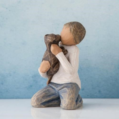 Kindness (Boy, darker skin tone & hair color) Willow Tree® Figure