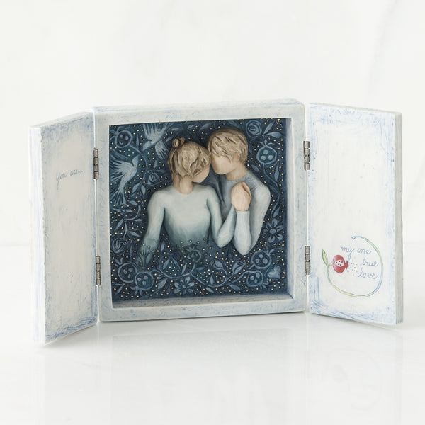 Duet Triptych Willow Tree® Box Sculpted by Susan Lordi