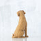Love my Dog (light) Willow Tree® Figure Sculpted by Susan Lordi