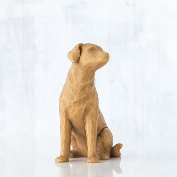 Love my Dog (light) Willow Tree® Figure Sculpted by Susan Lordi
