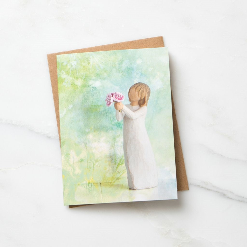 Thank You Notecards - Pack of 8 Willow Tree® Cards by Susan Lordi
