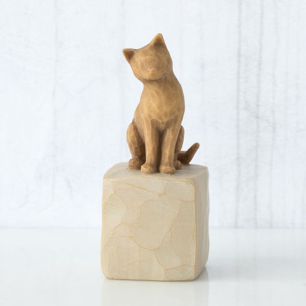 Love my Cat (light) Willow Tree® Figure Sculpted by Susan Lordi