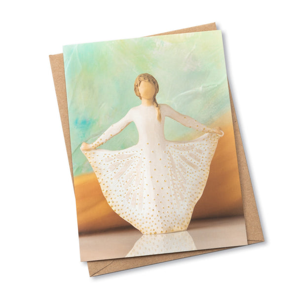 Pack of 8 Butterfly Willow Tree® Note Cards
