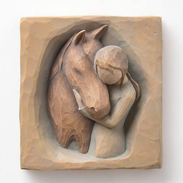 Quiet Strength Willow Tree® Plaque Sculpted by Susan Lordi